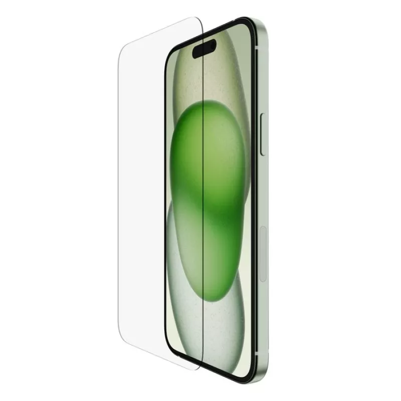 Ochrana displeja Belkin ScreenForce pre iPhone 16 Plus antibakteriálna tvrdené sklo