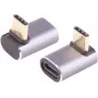 USB-C adaptér ShiverPeaks 14-05037 4.0 90° uhol, pravouhlý USB-C konektor