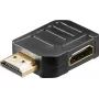 Goobay HDMI™ uhlový adaptér 270° horizontálny, 8K @ 60 Hz, pozlátený (65750)
