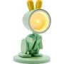 LED stolová lampa RealPower 486318 zelená žltá 1 žiarovka batéria