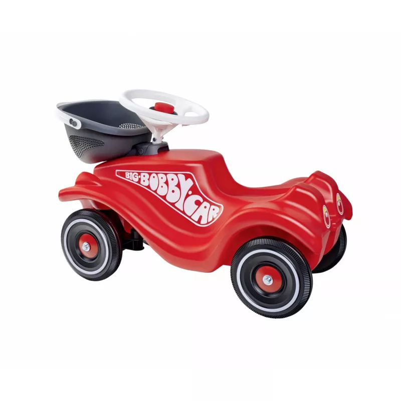 Bobby Car košík na batožinu (sivá/biela)