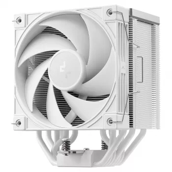 Vzduchový chladič DeepCool AK700 Digital WH, 120 mm ventilátor, podporuje AM5/AM4/LGA 1700/1200/1155/1151/1150, biely