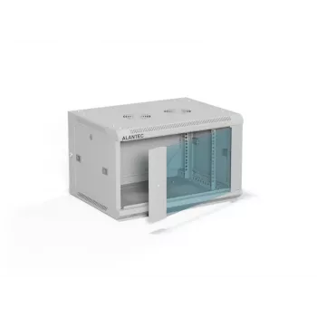 ALANTEC sieťový rozvádzač 19 6HE 600x450, sivý FLAT PACK