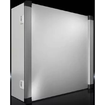 Skriňa puzdra Rittal AX 6315.650 — nástenná inštalačná skriňa 210×600×600 mm, oceľ/hliník/plast, svetlosivá