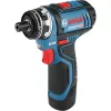 Bosch GSR 12V-15 FC Professional 1300 ot/min bez kľúča 600 g čierna, modrá