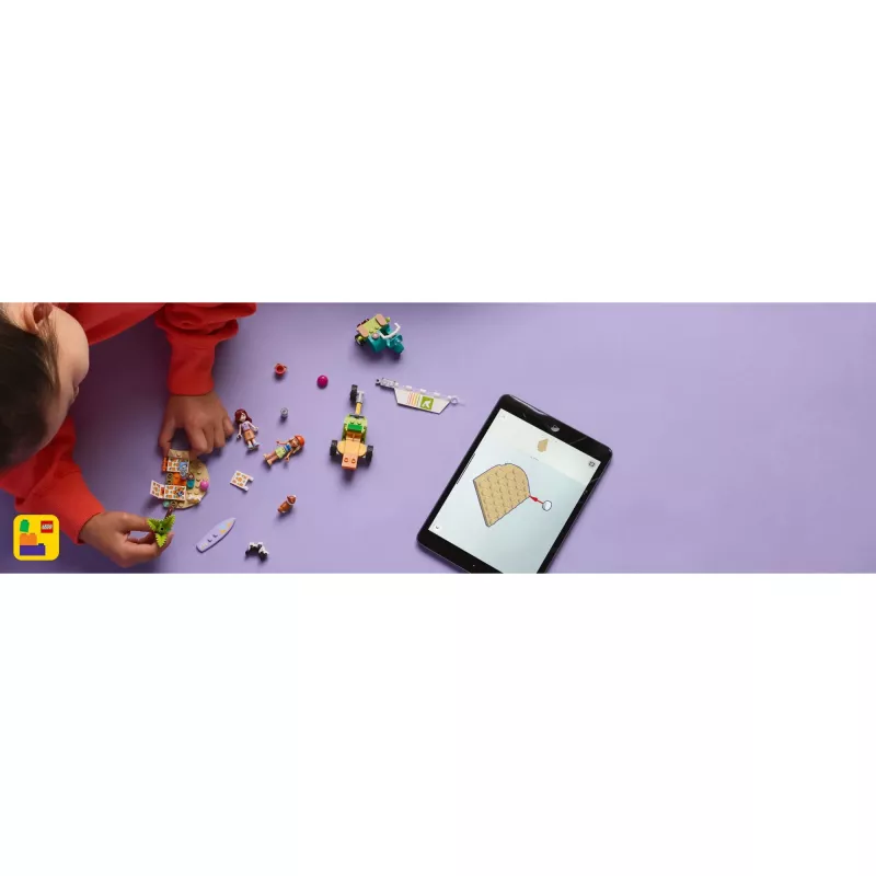 LEGO FRIENDS 42641 Surfujúce psy a dobrodružstvo na kolobežke