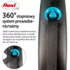 Flexi Automatic Leine čierny dizajn S 5 m, modrá