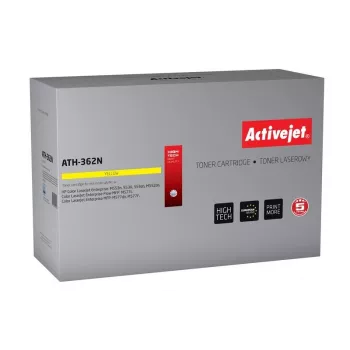 Toner Activejet ATH-362N (náhrada za HP 508A HP508A CF362A; Supreme; 5000 strán; žltý)