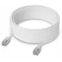 Sieťový kábel Ubiquiti UACC-Cable-Patch-EL-C6A-12M-W RJ-45 Cat6a 12 m priehľadný biely