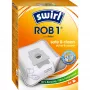 Vrecká do vysávača SWIRL EcoPor ROB1 kompatibilné náhradné vrecká pre rôzne vysávače, papierový mikrofiltračný, balenie 5 ks