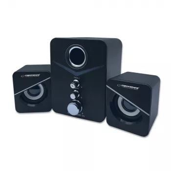 Esperanza EP153 USB 2.1 reproduktorová sada 6 W čierna