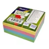 Samolepiace lístočky Forpus, 75x75mm, mix 4 pastelových farieb, kocka (1x320)