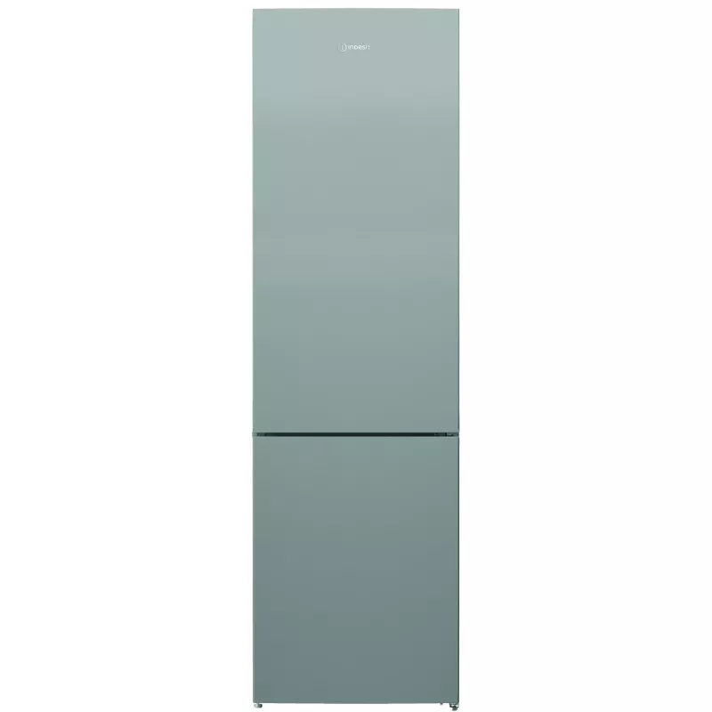 INDESIT INKS 1401 S4E | energetická trieda E | voľne stojaca | chladnička s mrazničkou | výška 202,5 cm | úžitkový objem chladničky 266 l | úžitkový objem mrazničky 120 l | 38 dB | strieborná