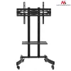 Maclean MC-739 profesionálny TV vozík na kolieskach, 32-65 palcov (165,1 cm), max. 40 kg, VESA do 400x600, čierny