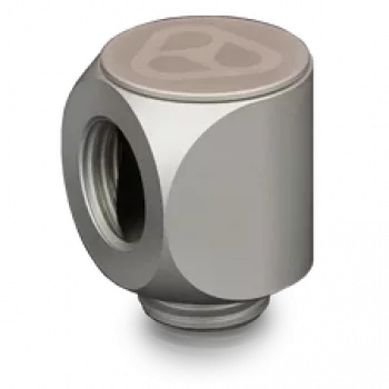 Thermal Grizzly DeltaMate Rotary 90° – konektor vodného chladenia, nikel matný, 1 ks (TG-DM-FIT-0203)
