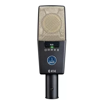 AKG C414 XLS mikrofón sivá, strieborná štúdiový mikrofón