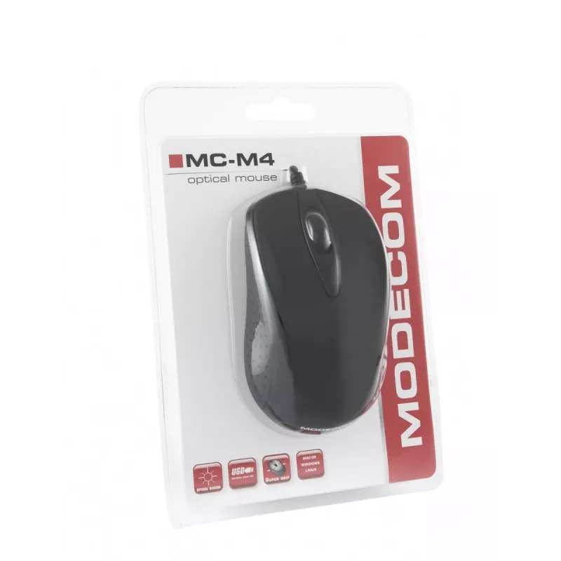 Modecom MC-M4 myš USB Type-A optická 800 DPI obojručná