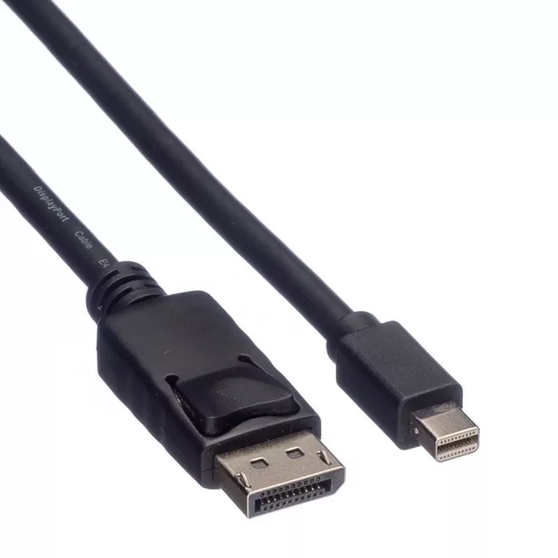 Roline DisplayPort kábel, DP ST - Mini DP ST, čierny, 1,5 m (11.04.5638)