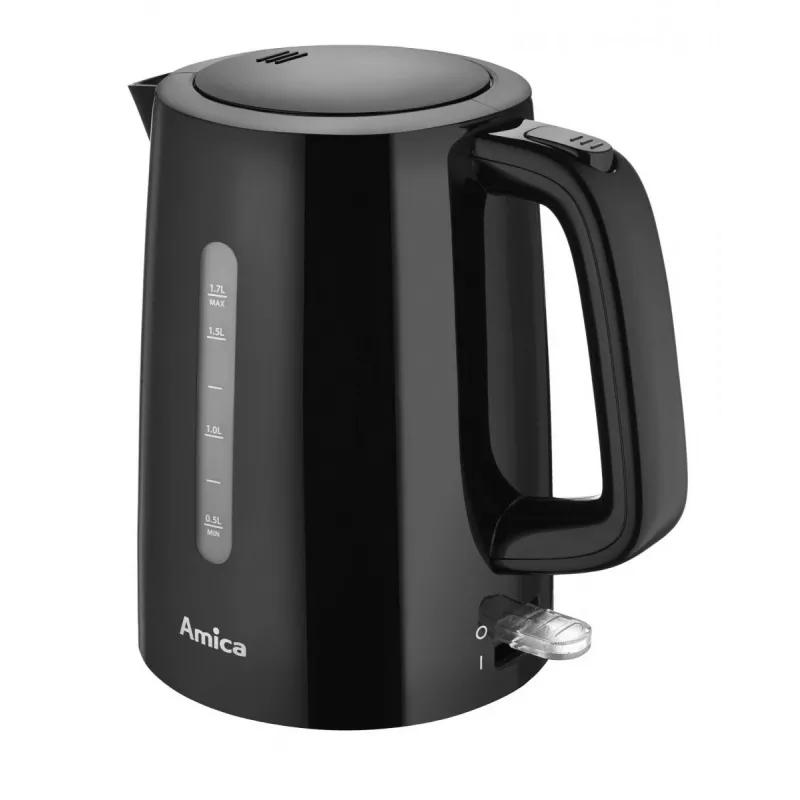 Rýchlovarná kanvica AMICA 1,7 l 2200 W čierna