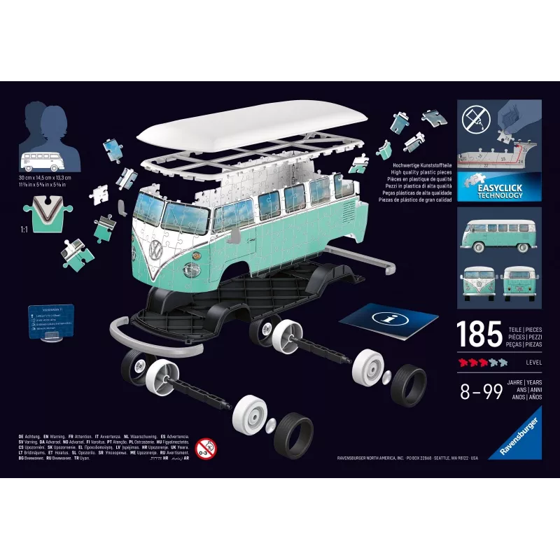 Puzzle Ravensburger Volkswagen T1 162 dielov