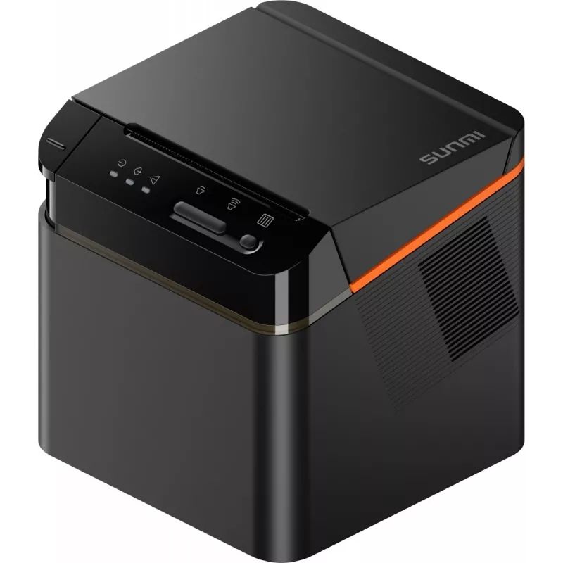 SUNMI C04020020 pokladničná tlačiareň 80 mm Kitchen Cloud Printer, termálna, s rezačkou, USB-C, Bluetooth, Ethernet, Wi-Fi, čierna