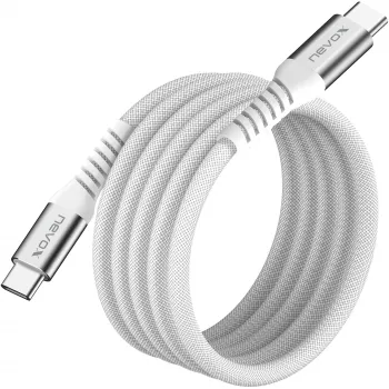USB-C na USB-C kábel Nevox 2478 – USB 2.0, 48V 5A, 240W, konektor samec na konektor samec
