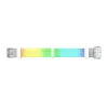 Gamemax predlžovací kábel zdroja VGA/CPU 2x8PIN-W, biely