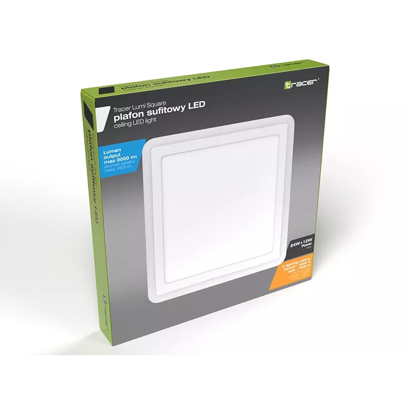 Tracer 47319 Lumi Square stropné LED svietidlo