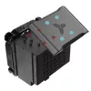 Jonsbo HX6250 chladič procesora/radiátor 14 cm čierny 1 ks