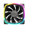 Montech RX120 PWM ventilátor počítačovej skrine 12 cm čierny 3 ks
