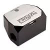 Flow Sensor Aqua-Computer prietokový senzor high flow 2, 2x G1/4 – strieborný/čierny