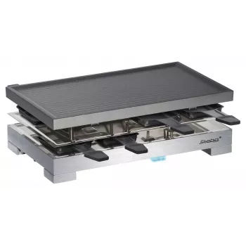 Steba RC 68 - Raclette gril - 1,2 kW - čierna/nerez