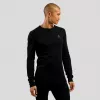 Odlo BL TOP okrúhly výstrih dlhý rukáv ACTIVE WARM ECO pánske tričko, veľkosť M, čierna