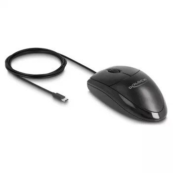 Myš DeLOCK 12114 USB Type-C optická obojručná