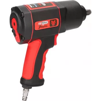 Rázový uťahovač KS Tools THE DEVIL 1/2 palca 8500 ot/min 870 N⋅m čierna, červená