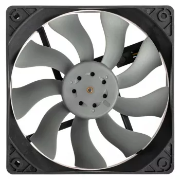 Ventilátor Akasa OTTO SF12 počítačový skriňový ventilátor 12 cm čierny sivý