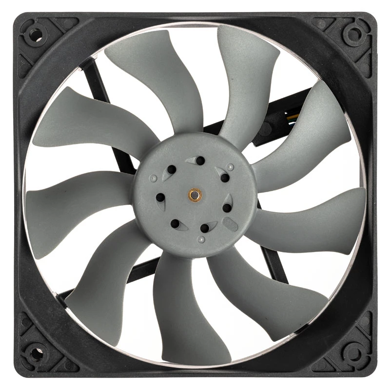 Ventilátor Akasa OTTO SF12 počítačový skriňový ventilátor 12 cm čierny sivý