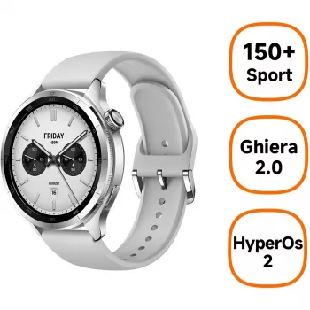 Smartwatch Xiaomi Watch S4 strieborné
