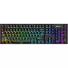 Mechanická klávesnica Sharkoon OfficePal KB70W — lineárne spínače, tenkeyless rozloženie