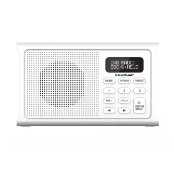 Blaupunkt DR3WH prenosné rádio biele