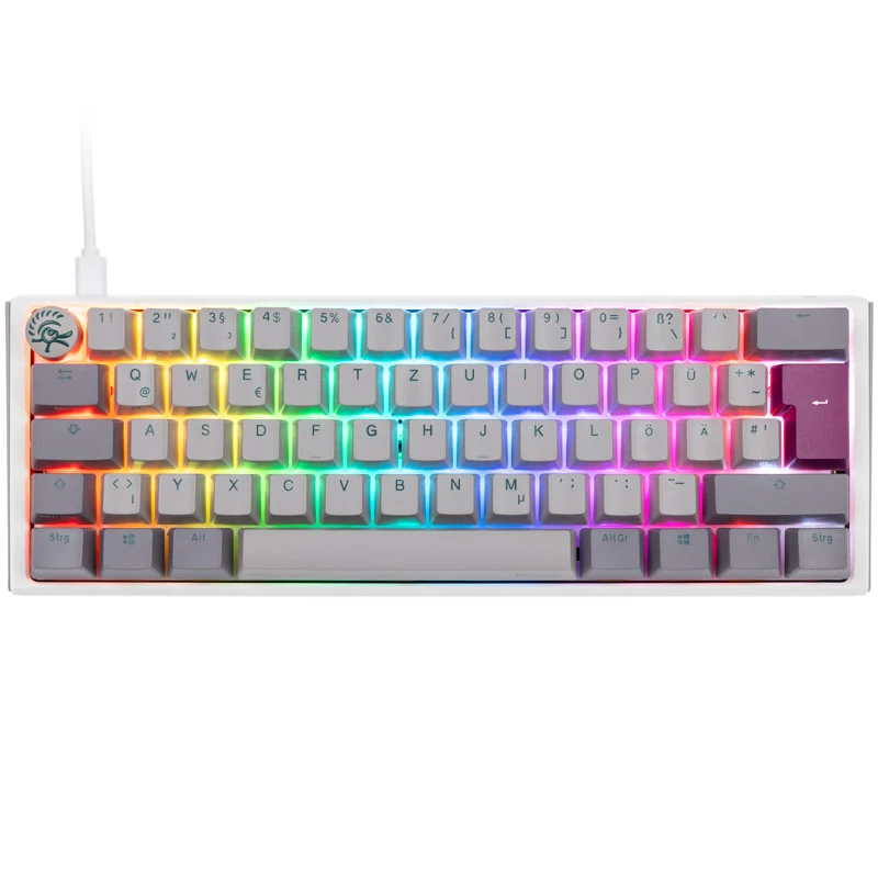 Ducky One 3 Mini klávesnica Gaming USB sivá