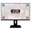 JAPANNEXT 4K UHD monitor 60,45cm (23,8) 3840x2160 pixelov, IPS panel, 8 ms, 60 Hz, AMD FreeSync, HDMI, DisplayPort (JN-IPS2380UHDR-C65W-HSP)