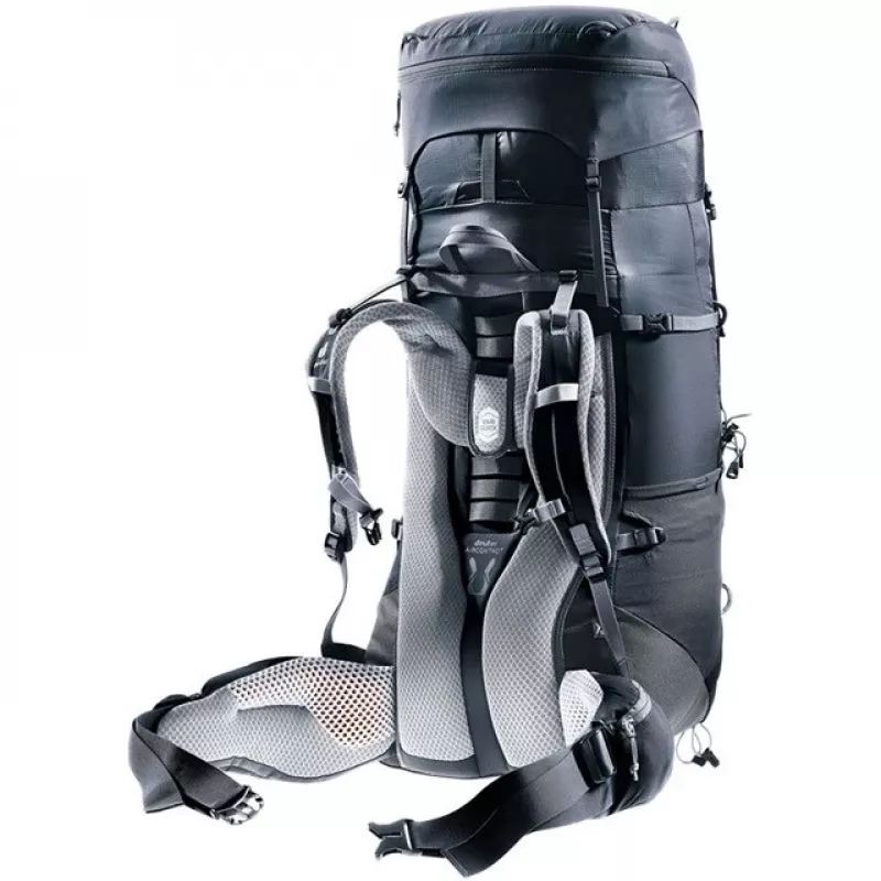 Deuter Aircontact Lite 45+10 SL dámsky turistický batoh čierny