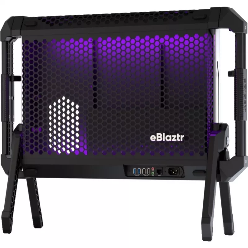 Eblaztr prenosná PC skriňa - čierna - PC skriňa - Mini Tower - čierna