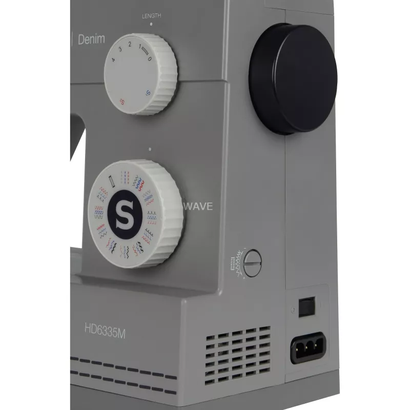 Automatický šijací stroj SINGER Heavy Duty 6335M Electric sivý