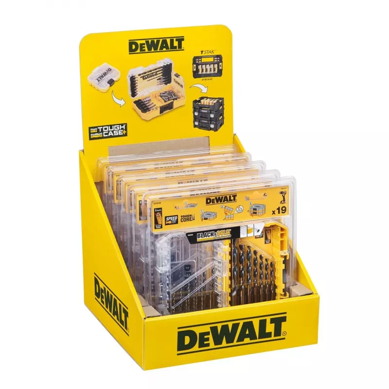 DeWalt DT70728-QZ sada vrtákov do kovu, 19 kusov
