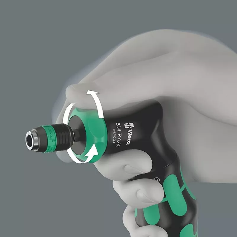 Multi-bit skrutkovač Wera Kraftform Kompakt Pistol RA-R 1 7 ks