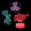 Manta SNL115RGB RGB 3D srdce dekoratívna súprava LED lámp