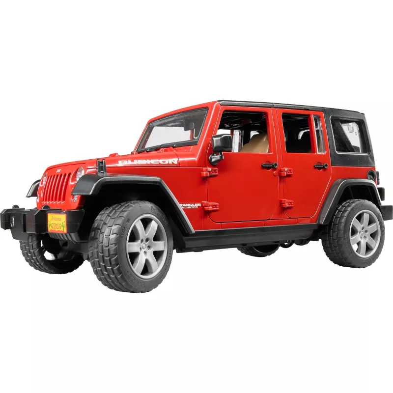 Model terénneho vozidla BRUDER JEEP Wrangler Unlimited Rubicon