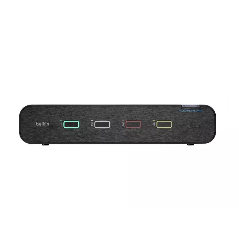 Belkin F1DN204KVM-UNN4 Universal Secure Dual-Head 4P stolný KVM prepínač